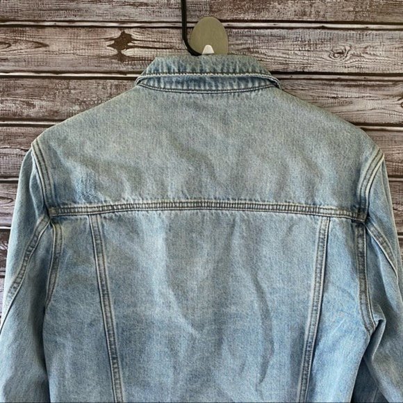 BP.  Claudia Sulewski‎ Cropped Jean Jacket Size S - Picture 8 of 12
